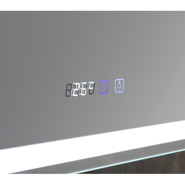 Зеркало-шкаф Azario Фиджи 50 правый, сенсор, часы, тепл/холод свет (LED-00002361)