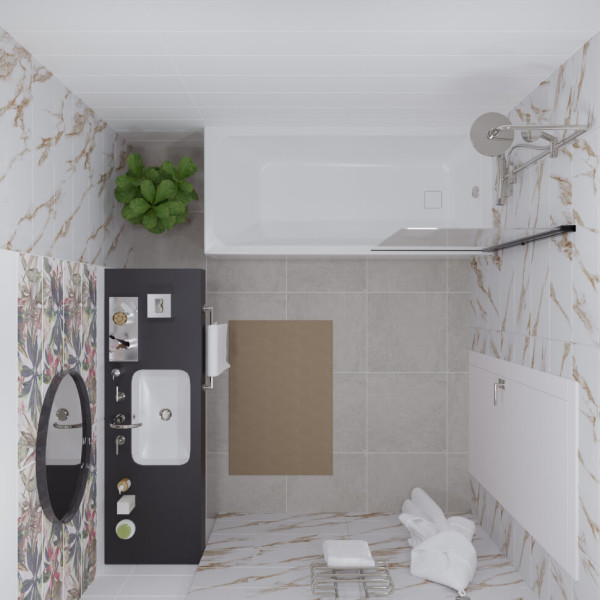 Душевая шторка для ванны Triton 75x140 стекло прозрачное, профиль черный (DP82) Душевая шторка для ванны Triton 75x140 стекло прозрачное, профиль черный (DP82)