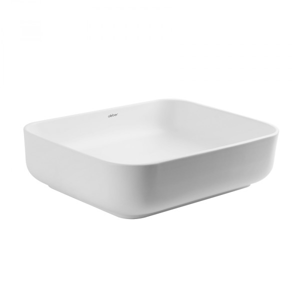 Раковина накладная Abber Rechteck 500x390 белый матовый (AC2202MW) Раковина накладная Abber Rechteck 500x390 белый матовый (AC2202MW)