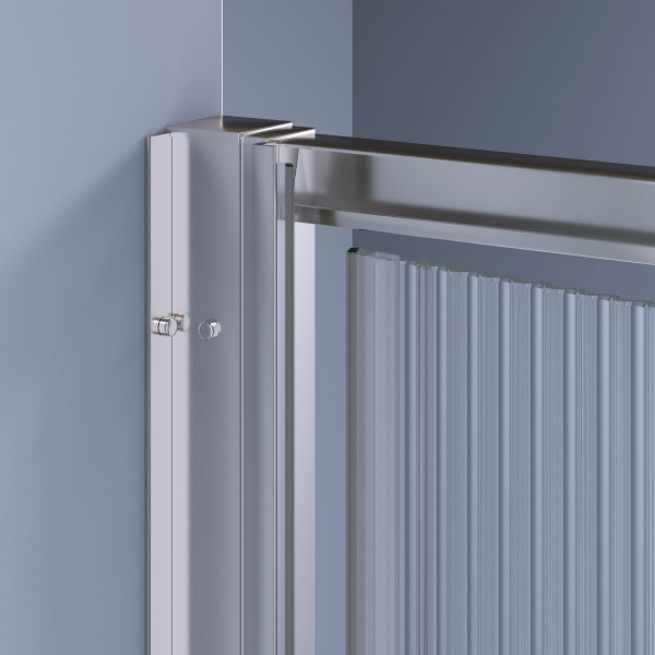 Душевая дверь RGW SV-05-2 800xx2000 стекло ребристое, профиль хром (703205208-151)