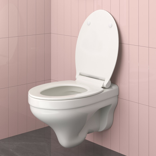 Унитаз подвесной Berges Albit S 520*360*335 белый (082147)