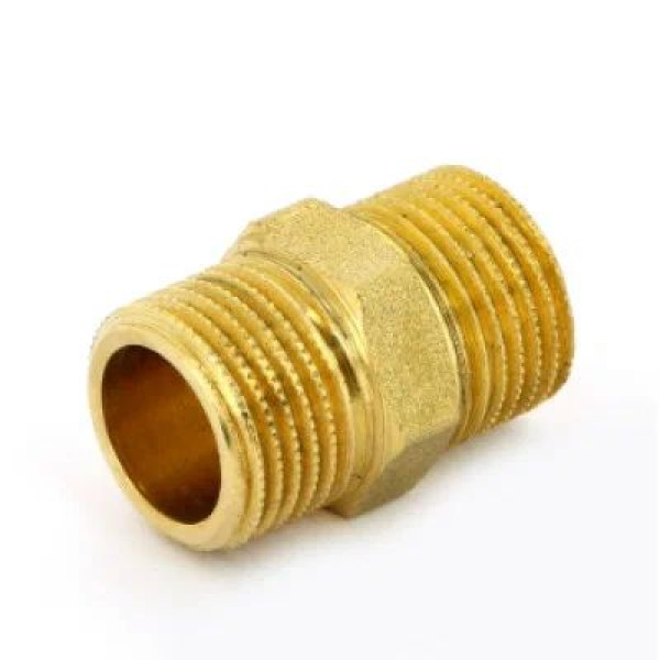 Ниппель 1/2" удлинённый Uni-Fitt (латунь) 601G2201 Ниппель 1/2" удлинённый Uni-Fitt (латунь) 601G2201