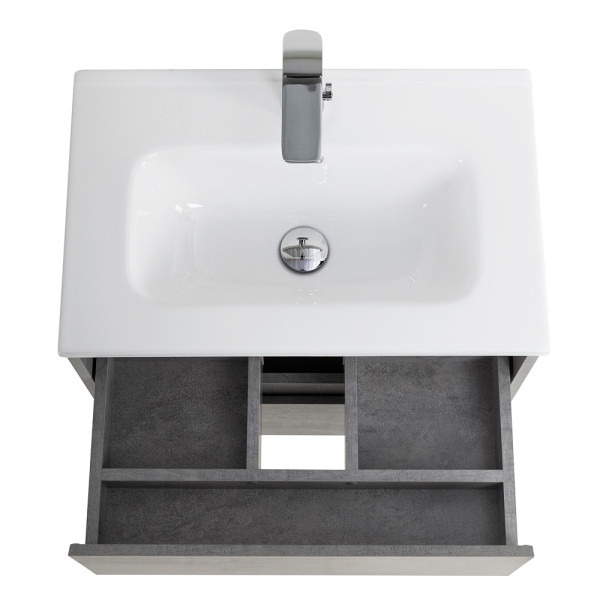 Тумба подвесная BelBagno Kraft 39 70 Cemento Grigio (KRAFT 39-700/390-2C-SO-CG) Тумба подвесная BelBagno Kraft 39 70 Cemento Grigio (KRAFT 39-700/390-2C-SO-CG)