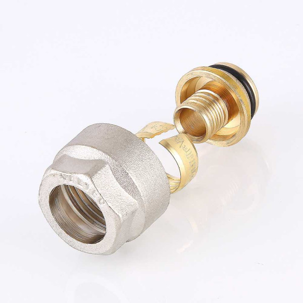 Переход коллекторный 16(2,0)*3/4"(18) (евроконус) Valtec для п/э трубы (VT.4410.NVE.16) Переход коллекторный 16(2,0)*3/4"(18) (евроконус) Valtec для п/э трубы (VT.4410.NVE.16)