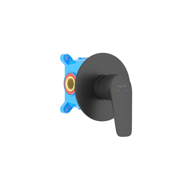 Смеситель для душа Aquatek Бетта черный матовый (AQ1166MB) Смеситель для душа Aquatek Бетта черный матовый (AQ1166MB)