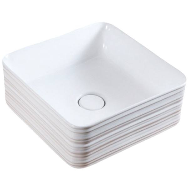 Раковина накладная BelBagno белая (BB1407) Раковина накладная BelBagno белая (BB1407)