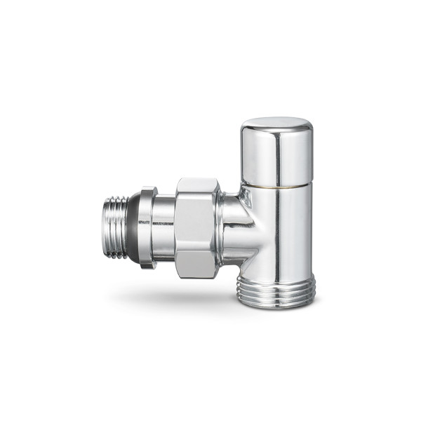 Клапан настроечный угловой 1/2"х3/4"(18)ЕК Varmega VMDV03 (хром) (VMDV03-410415)