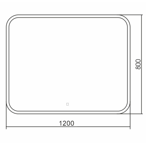 Зеркало Azario Стив 1200х800 c подсветкой и диммером, сенсорный выключатель (ФР-00002230) Зеркало Azario Стив 1200х800 c подсветкой и диммером, сенсорный выключатель (ФР-00002230)