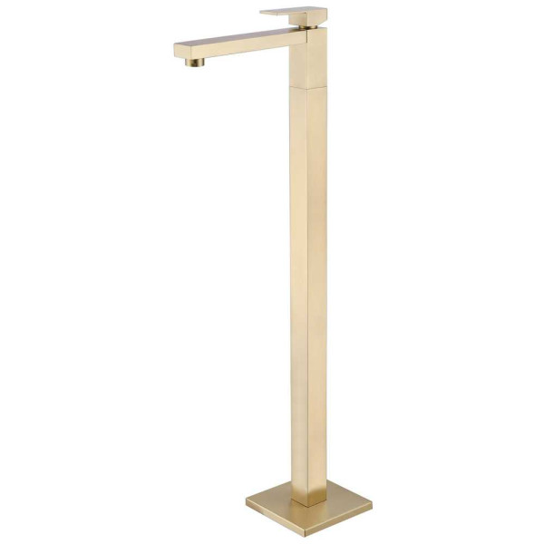 Смеситель для раковины Abber Daheim золото матовое (AF8241G)