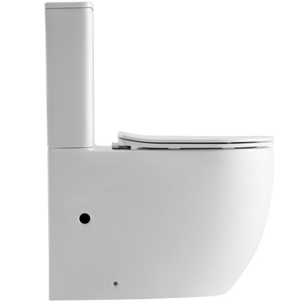 Унитаз напольный Abber Bequem 370x610x835 белый (AC1110T) Унитаз напольный Abber Bequem 370x610x835 белый (AC1110T)