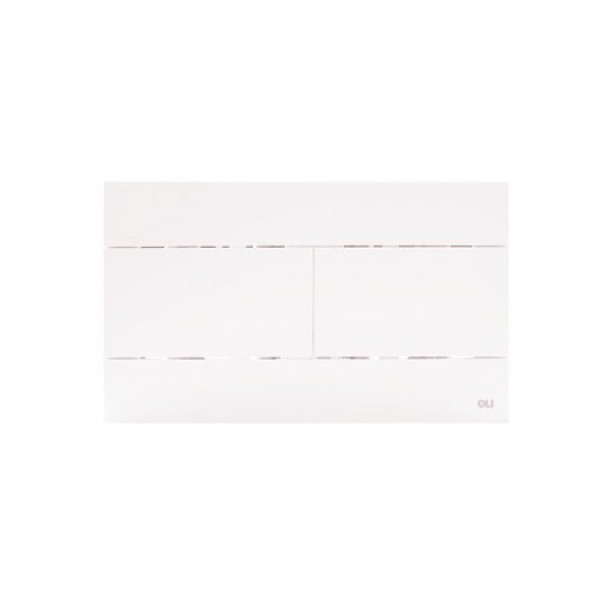 Клавиша смывная Oli Slim белый (659041) Клавиша смывная Oli Slim белый (659041)