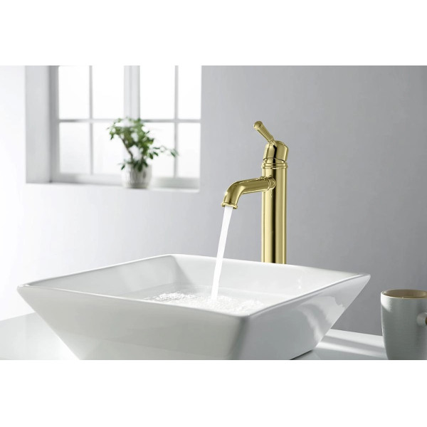 Смеситель для раковины Aquatek Классик полир. золото (AQ1504PG)