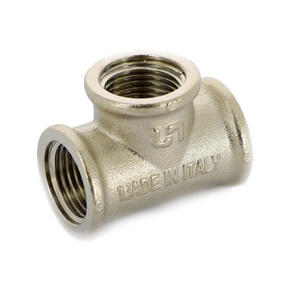Тройник 1 1/4" Uni-Fitt (никель) 615N5550