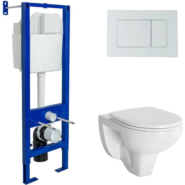 Комплект инсталляция с унитазом Berges Atom10 c с кнопкой белая, с сиденьем микролифт (042430) Комплект инсталляция с унитазом Berges Atom10 c с кнопкой белая, с сиденьем микролифт (042430)
