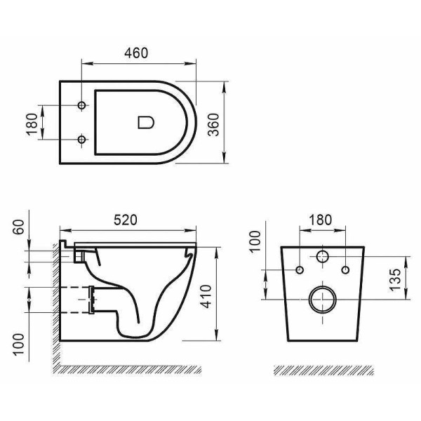 Унитаз подвесной BelBagno Senso-R белый (BB017CHR)