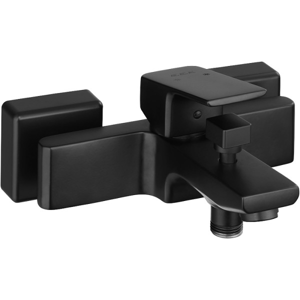 Смеситель для ванны и душа E.C.A. Tiera черный (102102469C1EX)