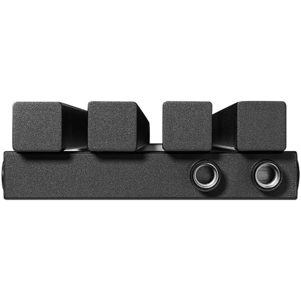 Радиатор стальной трубчатый Stout Tube Quadro QV40-1750-4 R нижнее правое подкл. (черный матовый муар) (STQV4017504RRAL1T103S9005)