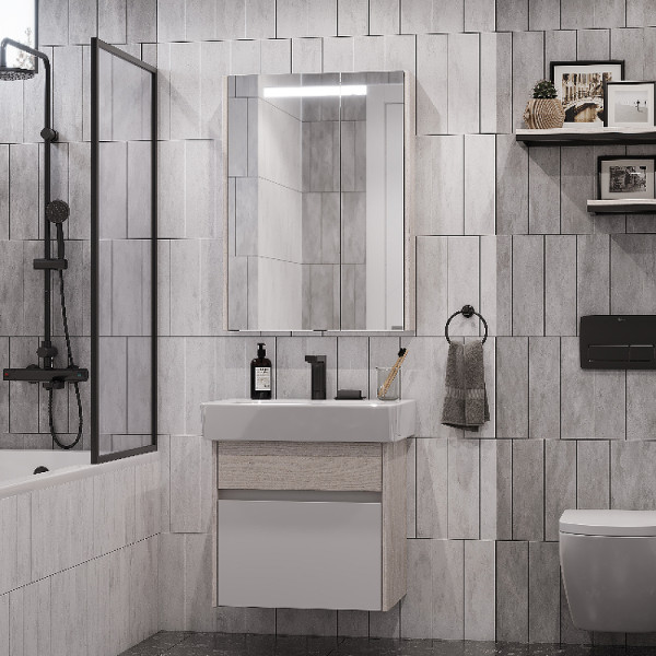 Зеркало-шкаф Aquaton Верди 60 Белый/Ясень фабрик (1A206902VDAV0) Зеркало-шкаф Aquaton Верди 60 Белый/Ясень фабрик (1A206902VDAV0)