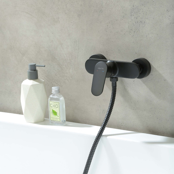 Смеситель для душа Aquatek Ника черный матовый (AQ1860MB) Смеситель для душа Aquatek Ника черный матовый (AQ1860MB)