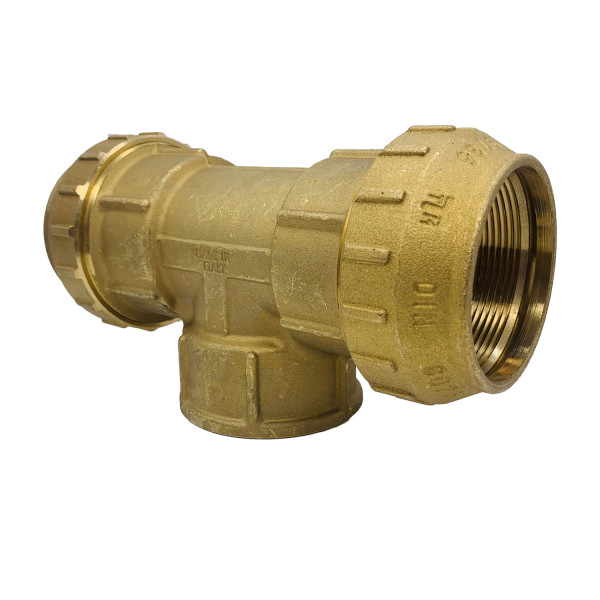 Тройник "Tiemme" 63*2"В*63 (для п/э трубы) (3400058) Тройник "Tiemme" 63*2"В*63 (для п/э трубы) (3400058)