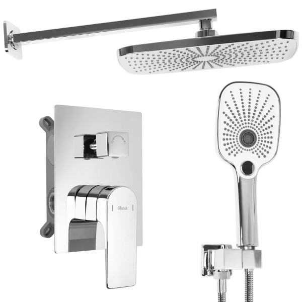 Душевая система Rea Moby chrom (REA-P2404) Душевая система Rea Moby chrom (REA-P2404)