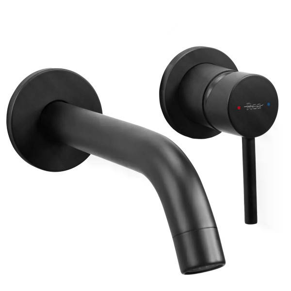 Смеситель для раковины Rea Owen черный матовый (REA-B5332) Смеситель для раковины Rea Owen черный матовый (REA-B5332)