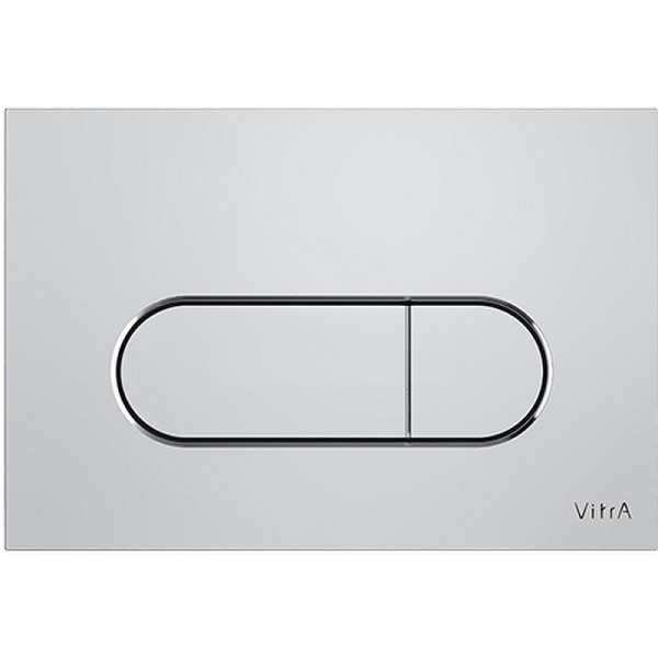 Инсталляция для унитаза Vitra Core для унитаза с клавишей смыва хром глянцевый (800-1873) Инсталляция для унитаза Vitra Core для унитаза с клавишей смыва хром глянцевый (800-1873)