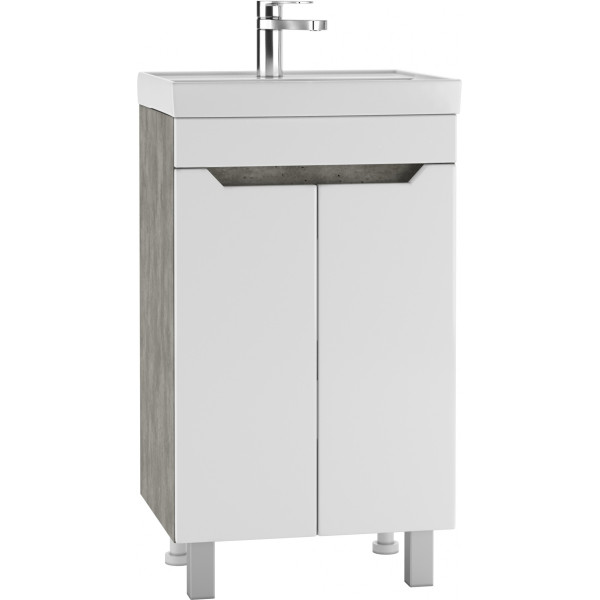 Тумба напольная Енисей 50 Мечта без ящика Бетон Айсберг Домино (DM2331T) Тумба напольная Енисей 50 Мечта без ящика Бетон Айсберг Домино (DM2331T)