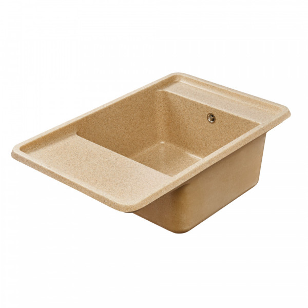 Мойка для кухни врезная Aquaton Беллис 510x780x250 песочный (1.A725.0.32B.S22.0)