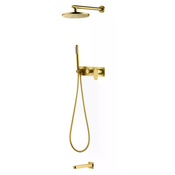 Душевая система Boheme Spectre G (золото) (454-2-G)