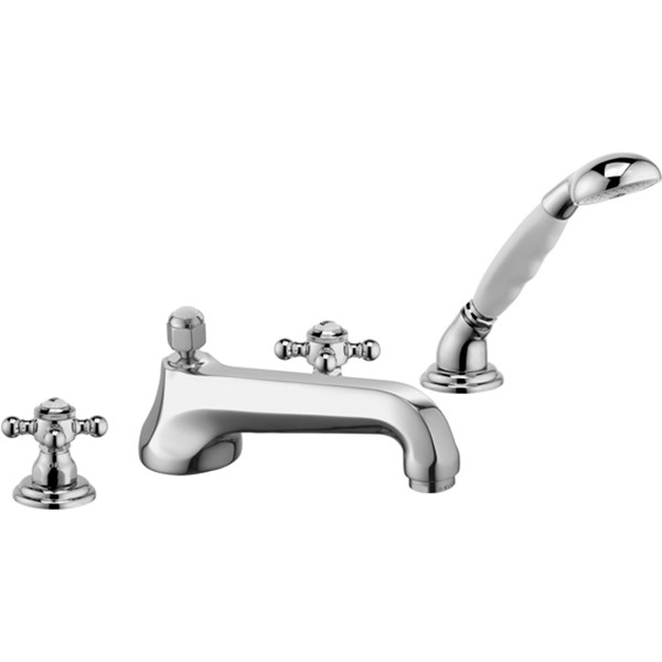 Смеситель для ванны и душа Kludi 1926 с душевым гарнитуром (515250520)