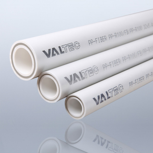 Труба PP-R 20 мм армированная стекловолокном VALTEC PP-FIBER PN 25 (белая, штанга 4 м.) VTp.700.FB25.20 Труба PP-R 20 мм армированная стекловолокном VALTEC PP-FIBER PN 25 (белая, штанга 4 м.) VTp.700.FB25.20