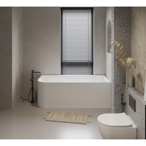 Ванна акриловая BelBagno160x73 правосторонняя белая (BB712-1600-730-R)
