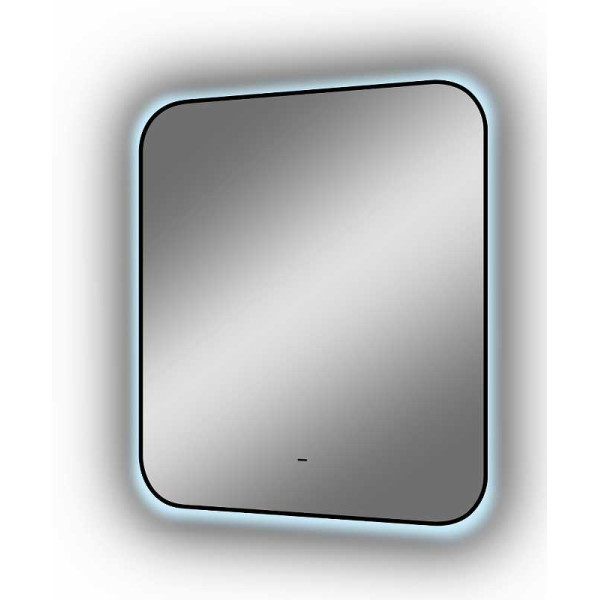 Зеркало с подсветкой Континент Torry Led 600х700 с фоновой подсветкой, бесконтактным сенсором, черной окантовкой (ЗЛП1534) Зеркало с подсветкой Континент Torry Led 600х700 с фоновой подсветкой, бесконтактным сенсором, черной окантовкой (ЗЛП1534)