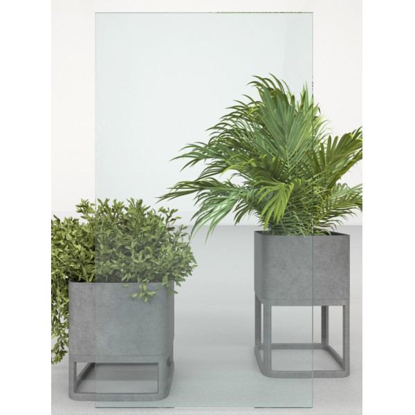 Душевой уголок Triton Альфа-графит 100x100 с поддоном стекло прозрачное, профиль графит (DK476)