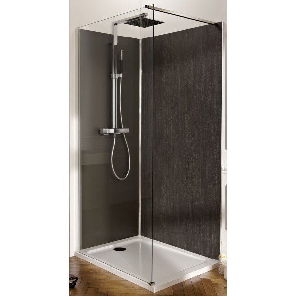 Душевое ограждение Jacob Delafon Contra 700x200 стекло прозрачное, профиль хром (E22FT70-GA)