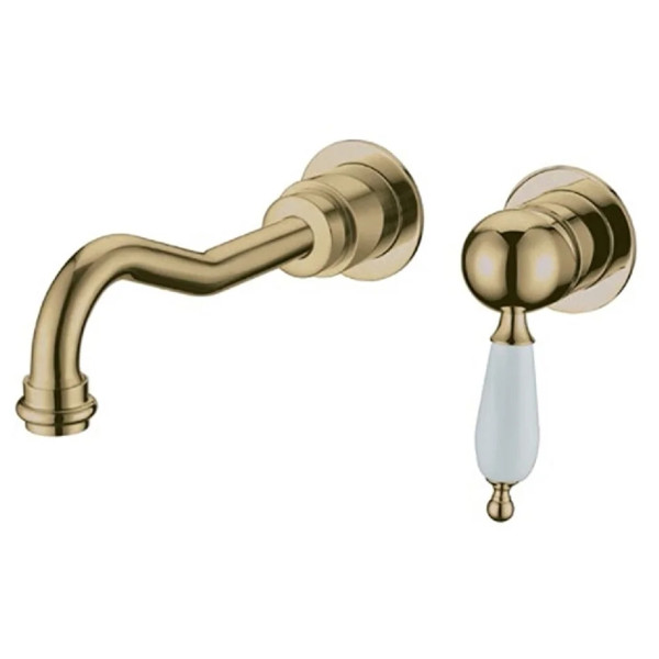 Смеситель для раковины Boheme Medici встраиваемый бронзовый (307)