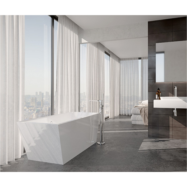 Смеситель напольный для ванны WasserKRAFT Dinkel 5821 Смеситель напольный для ванны WasserKRAFT Dinkel 5821