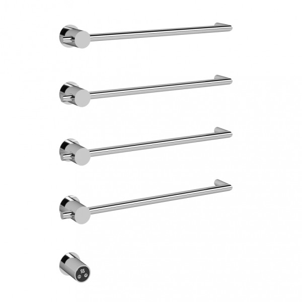 Полотенцесушитель электрический Abber Charme 520x645 хром (AH4004) Полотенцесушитель электрический Abber Charme 520x645 хром (AH4004)