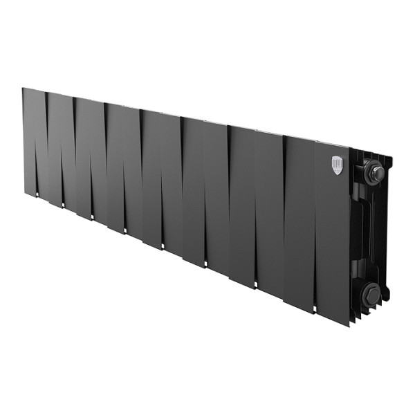 Радиатор биметаллический Royal Thermo PianoForte 200 Чёрный (16 секций) (RTPB3020016)