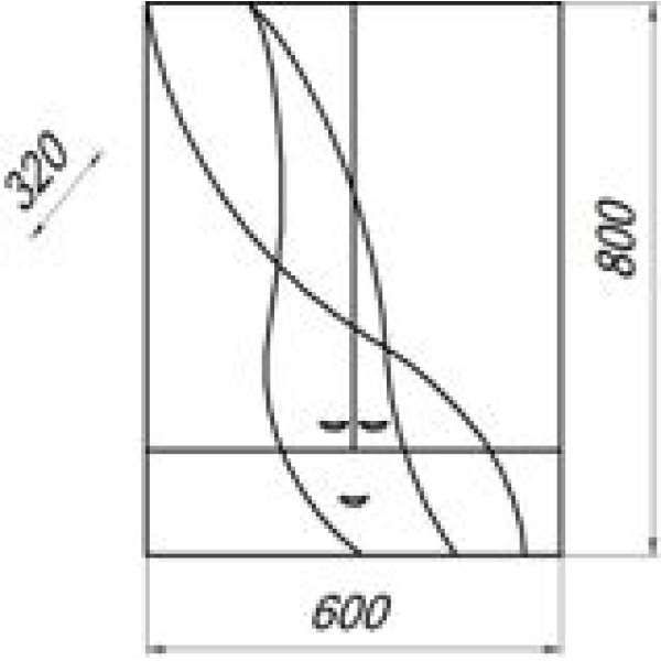 Шкаф подвесной Melodia Дуб 60 DВ1 80x60 белый (MFR79499WT)