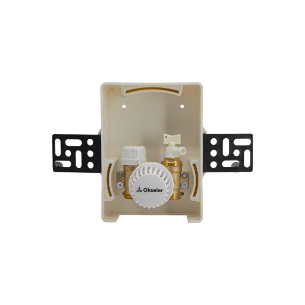 Модуль монтажный Okseler с наружным термостатическим клапаном 1/2" (Oks00729)