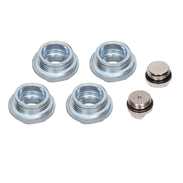Комплект универсальный для монтажа радиатора Royal Thermo 1/2'' (серебристый) (RT1/2S)