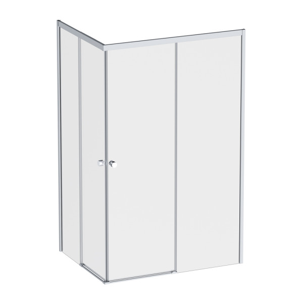 Душевой уголок AM.PM X-joy 120x90 стекло прозрачное, профиль хром матовый (W94G-403-120290-MT1K)