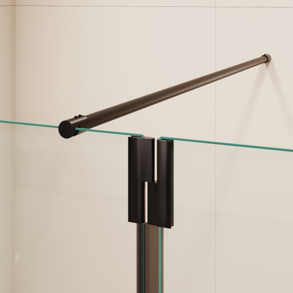 Душевая перегородка RGW WA-054B (WA-010B + Z-072B) 1000 стекло прозрачное, профиль черный (351005403-14) Душевая перегородка RGW WA-054B (WA-010B + Z-072B) 1000 стекло прозрачное, профиль черный (351005403-14)