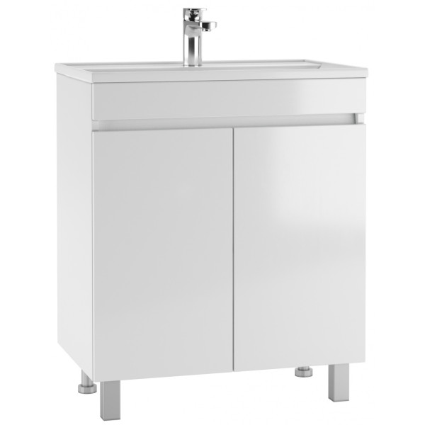 Тумба напольная Фостер 70 Норма без ящика Айсберг Домино (DA1657T)