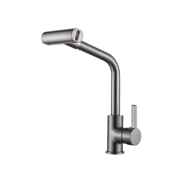 Смеситель для кухни Ledeme оружейная сталь (L4099D-4) Смеситель для кухни Ledeme оружейная сталь (L4099D-4)