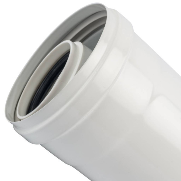 Элемент дымохода Stout DN60/100 труба конденсац. 250 мм п/м PP-FE (SCA-8610-000250) Элемент дымохода Stout DN60/100 труба конденсац. 250 мм п/м PP-FE (SCA-8610-000250)