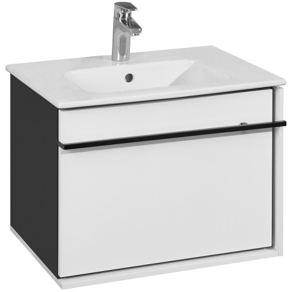 Тумба подвесная Roca Aneto 58,6x45x42,9 белый (857429806)