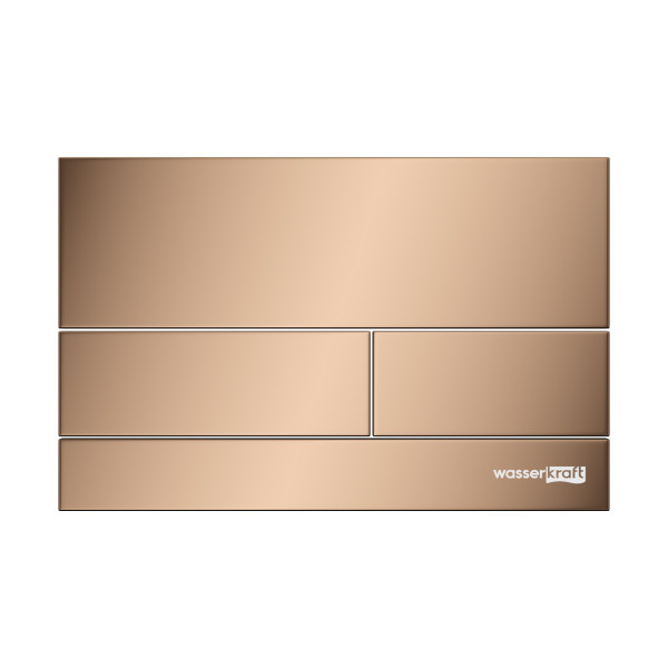 Инсталляция для унитаза WasserKRAFT Salm с клавишей смыва золото розовое (27TLT.010.ME.BL.RG04)